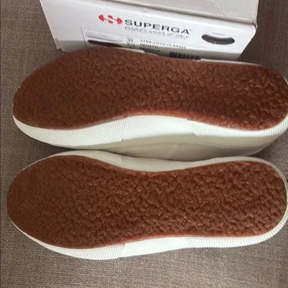 Superga White Canvas Sneakers - Picture 3 of 5